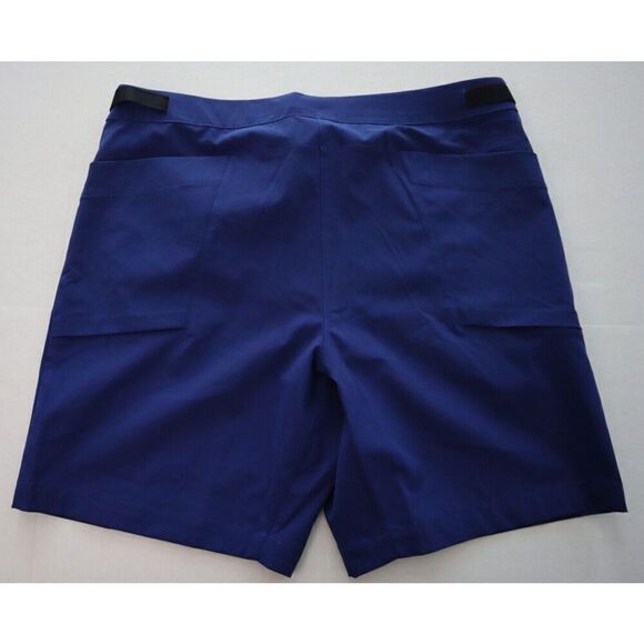Hoka One One 1135026 Men's Sz XL Bellwether Blue Belted Sky Shorts - Picture 2 of 8